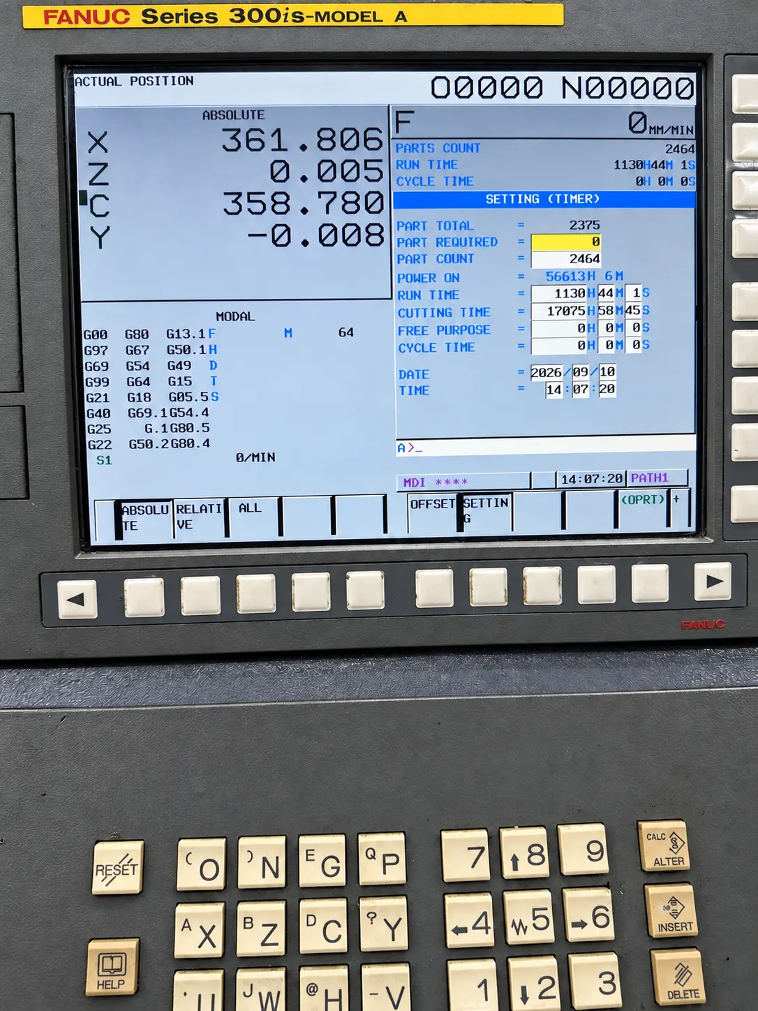 2008 Star SR-20RIII CNC Sliding Head Lathe, photograph 8 of 13
